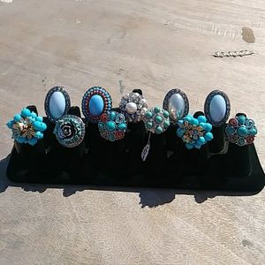 Beautiful one of a kind Fashionista Rings